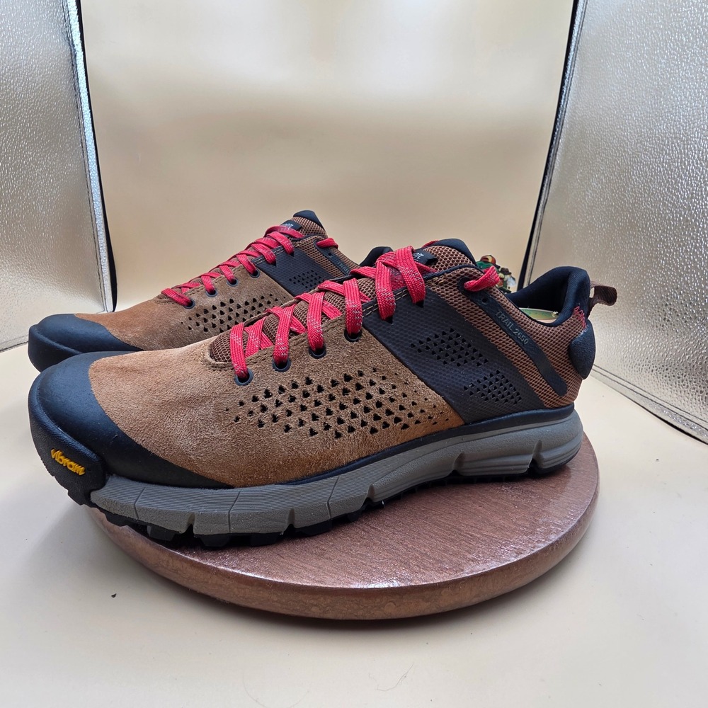 Danner Trail 2650 Mens Hiking Shoes Brown Red Suede Vibram 61272 Size 9 - Picture 5 of 13